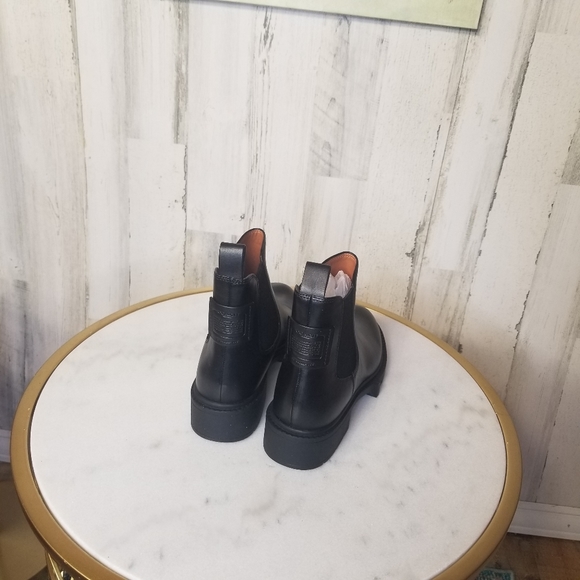 COACH Lyden Leather Bootie Black - Picture 4 of 7